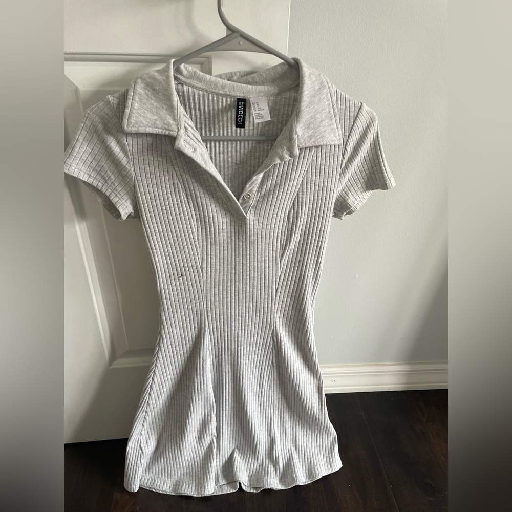 Cinched waist tennis dress fit and flare